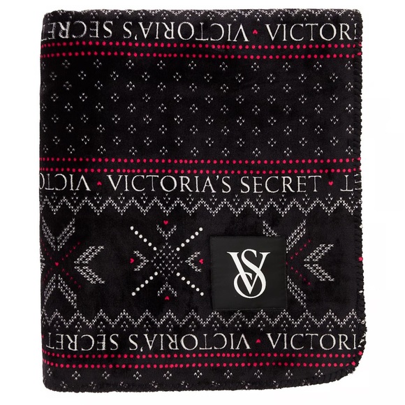 VS Script Logo Sherpa Blanket - Picture 2 of 4
